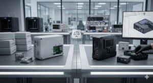 gabinete de plástico injetado